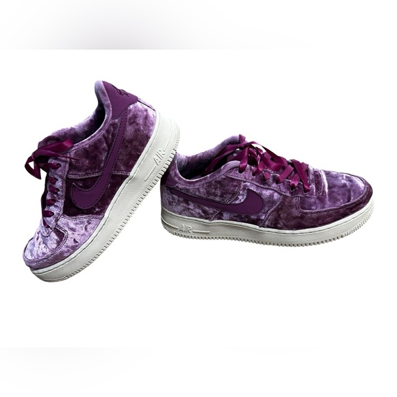 Nike Air Force 1 Velvet Burgundy Mauve AF1 GS 7Y Womens 8.5 - Picture 6 of 16